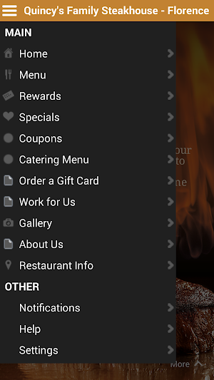 Quincy's Family Steakhouse-SC Screenshot 1