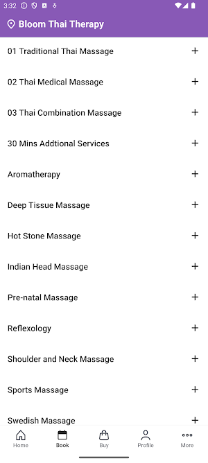Bloom Thai Therapy Screenshot 1