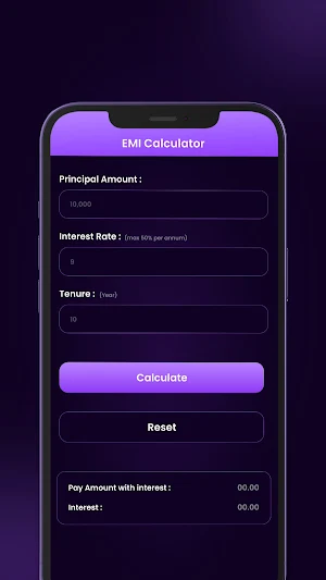 LoanCap - Emi Loan Calculator Screenshot 1