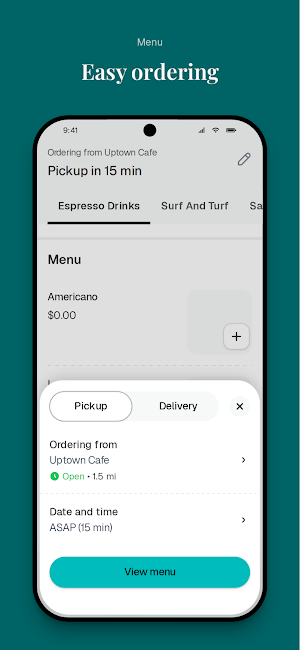 Uptown Cafe To Go Screenshot 2