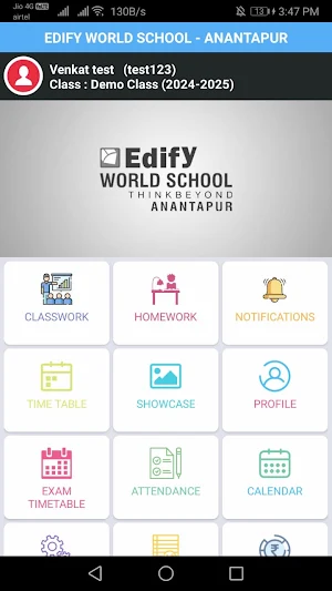 Edify World School - Anantapur Screenshot 1
