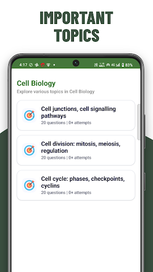 Zoology Quiz - Topics Practice Screenshot 3