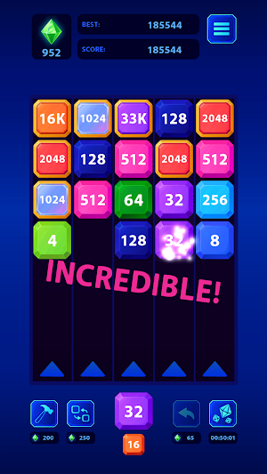 2048: X2 Master – Merge Puzzle Screenshot 1