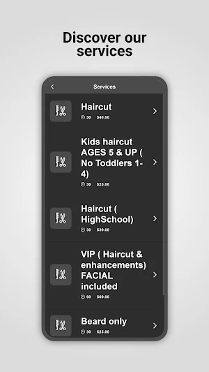 Julos barbershop Screenshot 1