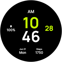 Black Z Watch Face