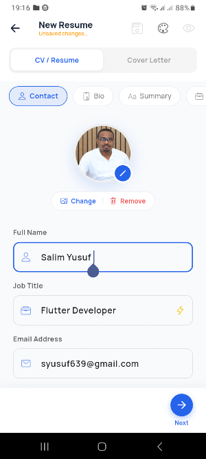 CV Soomaali Screenshot 1