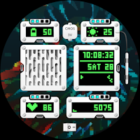 Retro Splash Watch Face