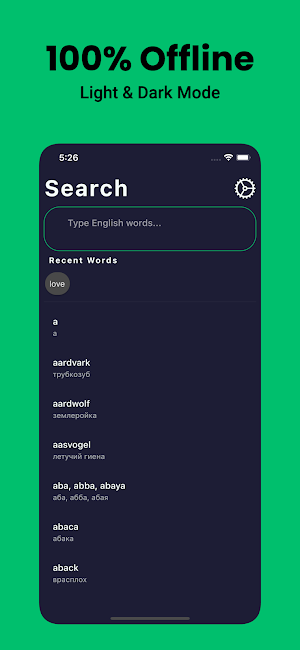 Russian Dictionary English Screenshot 1