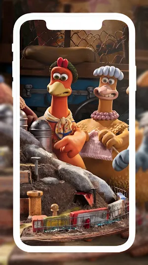 Chicken Run 4K Wallpaper Screenshot 2