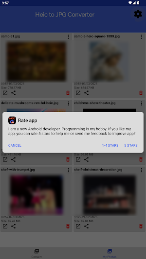HEIC to JPG Converter Screenshot 2