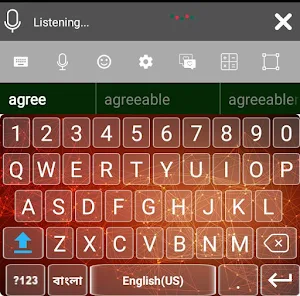 Bangla Voice Keyboard: Bangla Keyboard Screenshot 1