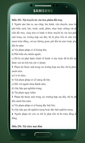 Luat Hinh Su Screenshot 3
