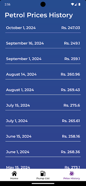 Petrol Prices Pakistan Screenshot 3