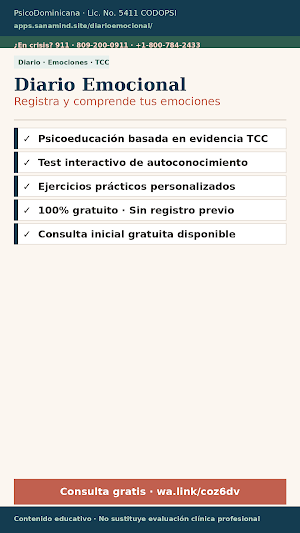 Diario365de BienestarEmocional Screenshot 0