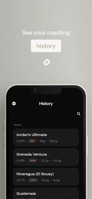 Coffee Roast Tracker Screenshot 1