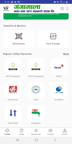 Gangamala SACCOS Screenshot 0