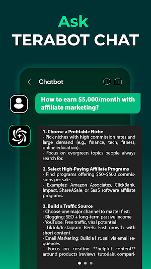 TeraBot: AI Chatbot Assistant Screenshot 3