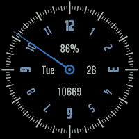 SlowW-Pixel One Hand Watchface