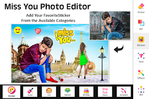 Miss You Photo Editor Screenshot 2
