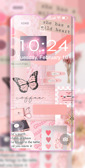 Cute Aesthetic Wallpapers Screenshot 1