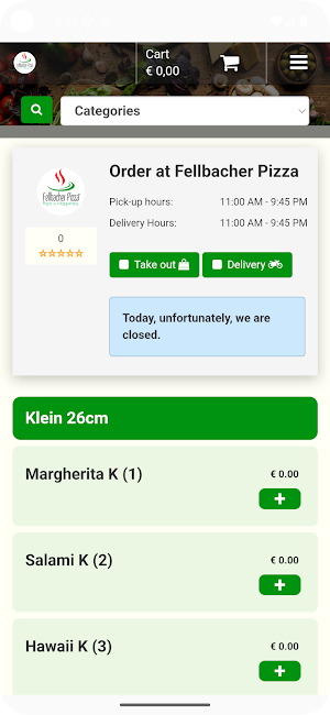 Fellbacher Pizza Screenshot 3