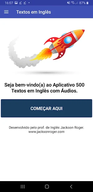 100 Textos em Inglês Screenshot 3