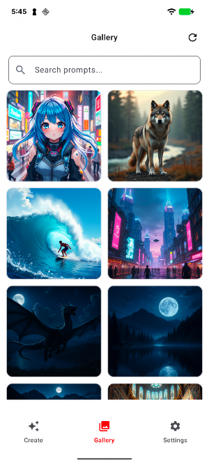 Idyllic App Screenshot 2