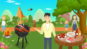 Vacation Family Picnic Adventure Screenshot 2