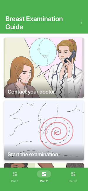 Breast Examination Guide Screenshot 1