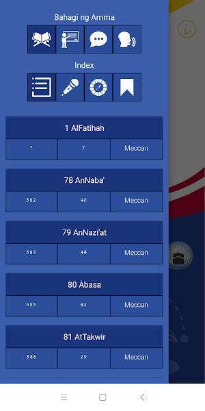 Matuto ng Arabe (Learn Arabic, Juz’ Amma–Filipino) Screenshot 1