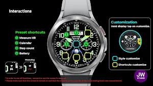JW027 jwstudio watchface Screenshot 2