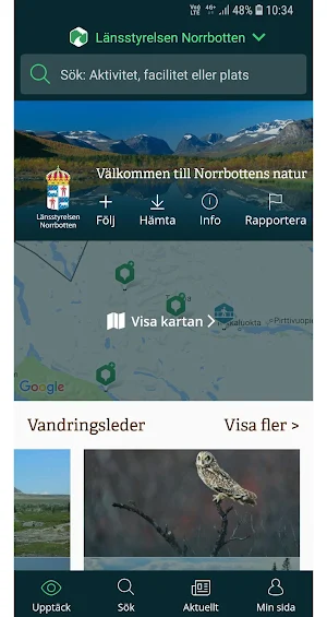 Norrbottens Naturkarta Screenshot 0