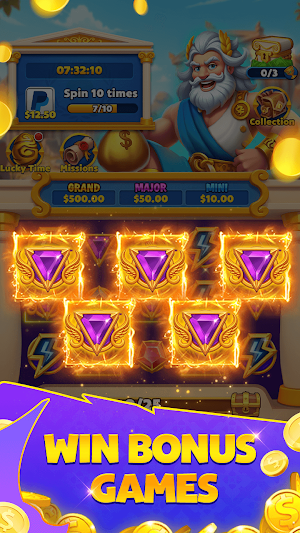 Zeus Luxury Slots: Win Victory Screenshot 1