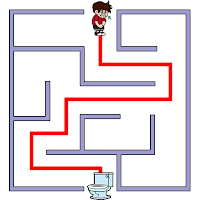 Maze Escape: Toilet Rush
