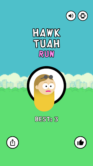 Hawk Tuah Run Screenshot 0