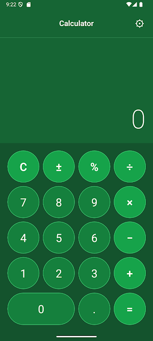 Calculator App Screenshot 2