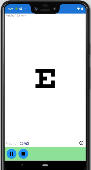 Snellen Chart Screenshot 3