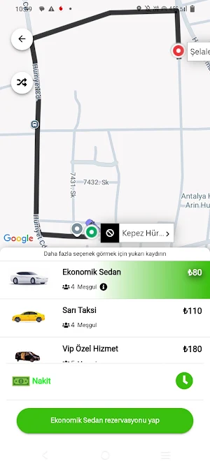Nokta Taksi Screenshot 1