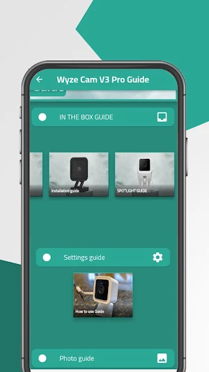 Wyze Cam V3 Pro Guide Screenshot 1