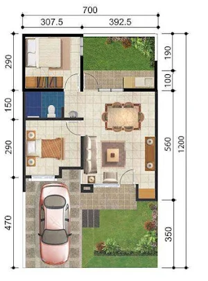 3D Small House Design Plans Screenshot 3