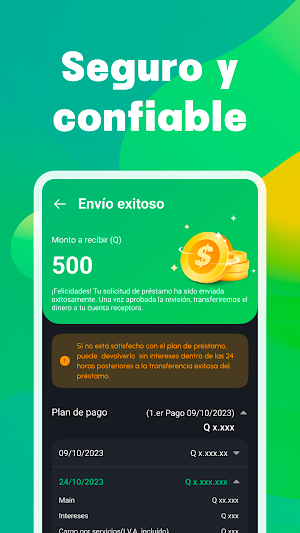 Micro Dinero: GT Préstamos YA Screenshot 2