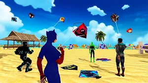 Superhero Kite Game - Kite fly Screenshot 1