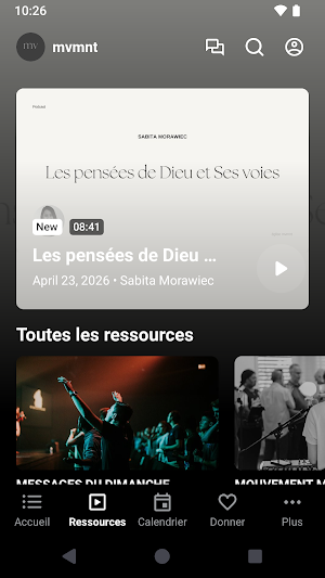 église mvmnt Screenshot 1