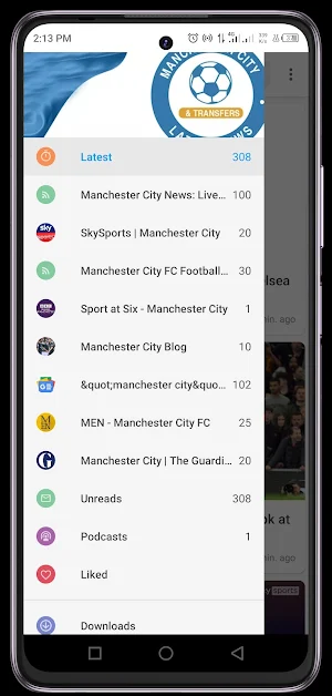 Man City News & Transfer Screenshot 2