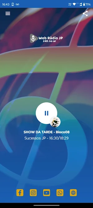Rádio JP Screenshot 0