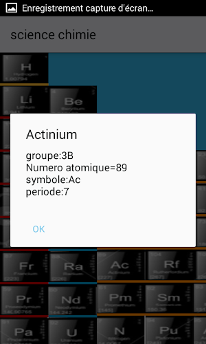 science chimie Screenshot 1