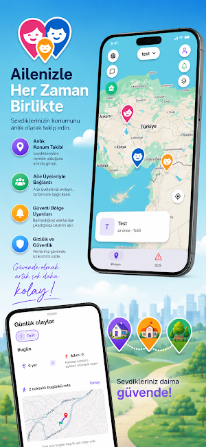 Aile360: Aile Konum Takip Screenshot 2