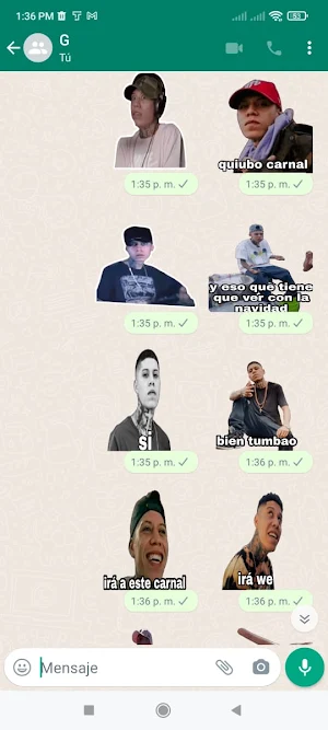 Stickers de Santa Fe Klan Screenshot 3