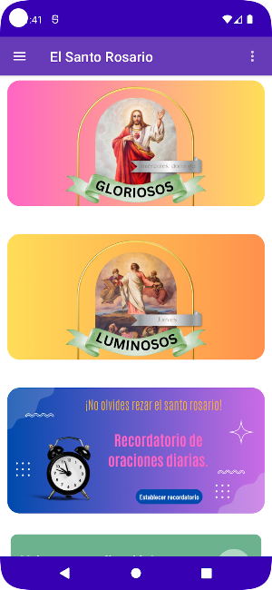 El Santo Rosario En Español Screenshot 2