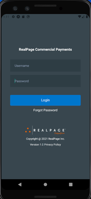 RealPage Commercial Payments Screenshot 0